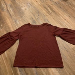 A.n.a long sleeve top